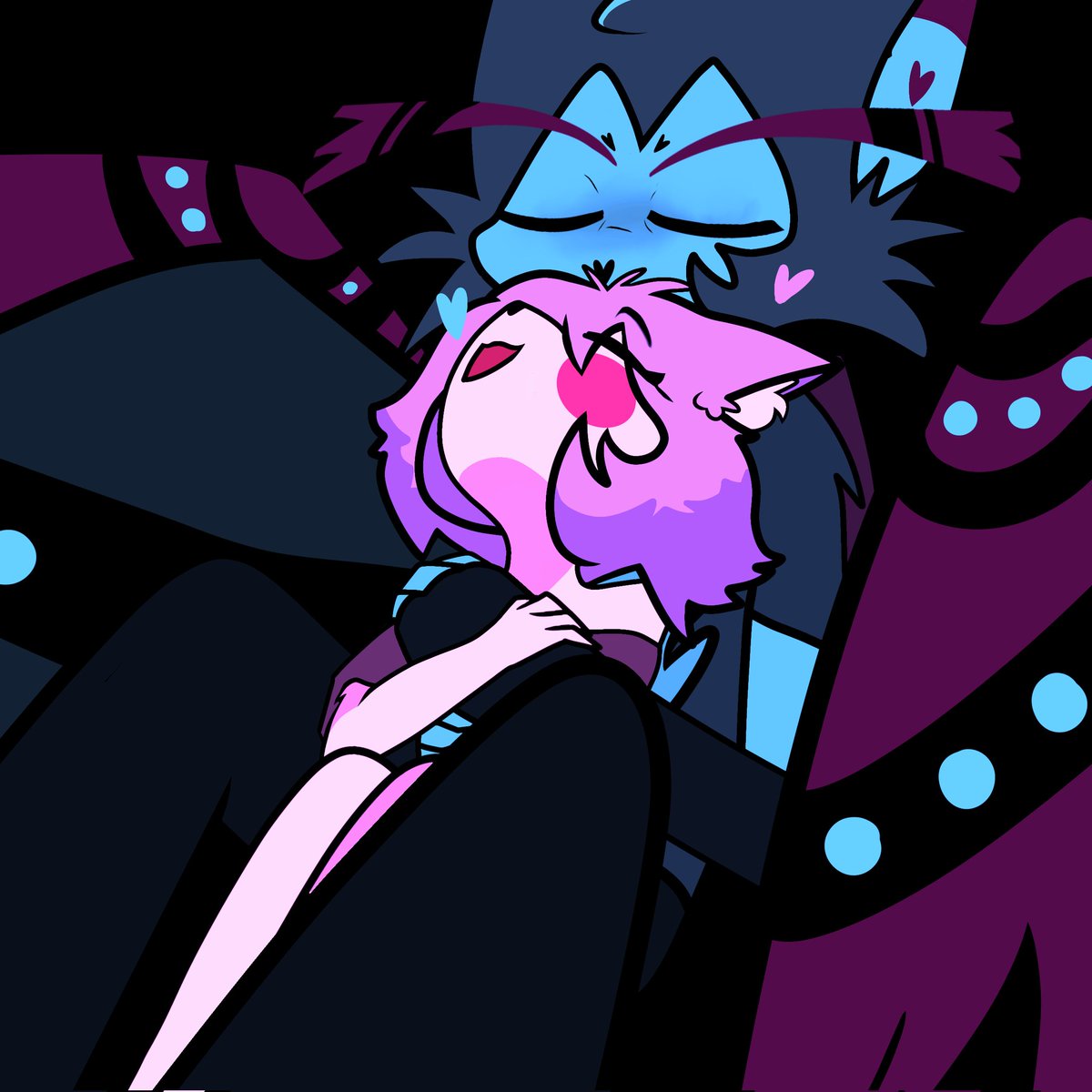 huskhusband's tweet photo. โค "The hidden kisses
The clumsy conspiratory glance
But I don't really mind it, though
I always like the way you danced"
#yumetwt #HazbinHotelHusk #sstwt #blufface https://t.co/molAnPmj4K