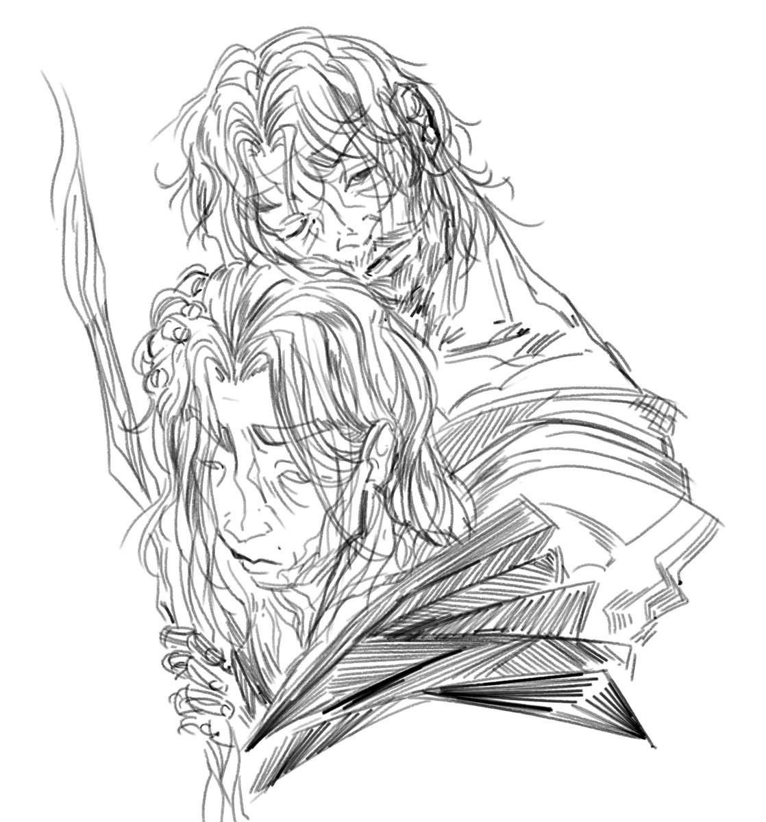 v1rtual_idiocy's tweet image. Telling my mom this is Jesus and Judas
#arcane #jayvik #Viktor #Jayce