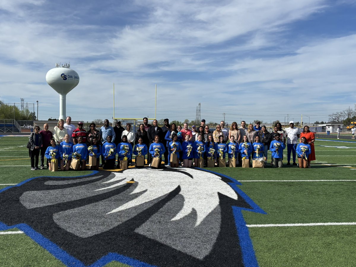 Congratulations to our <a href="/SandburgGirlsTF/">Sandburg Girls Track</a> Seniors! #EaglesFLY