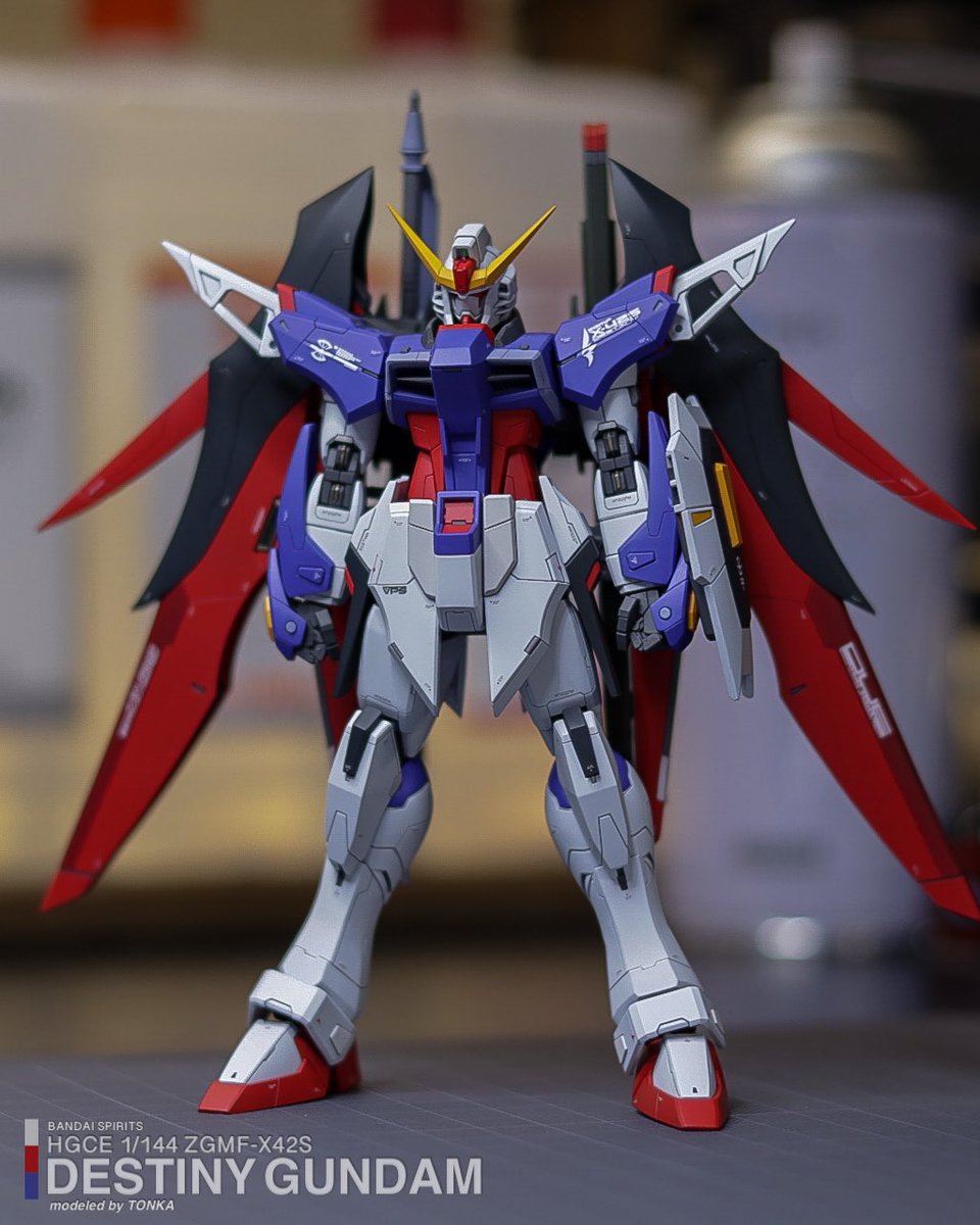 TONKA2225's tweet image. 【おしらせ】
本日発売ガンダムフォワードVol.17にて
HGCE 1/144 #デスティニーガンダム の
改修を担当いたしました
最新キットを使用してレトロフィットさせた改修記事が目白押しでSEED Destinyファンには外せない1冊になっております
書店などにてよろしくお願いいたします
#ガンダムフォワード