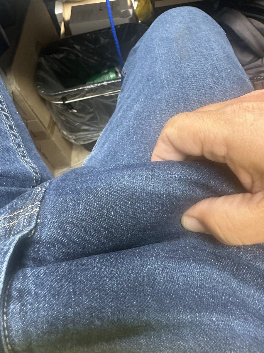 These jeans got filled up waiting on 5:00 to get here