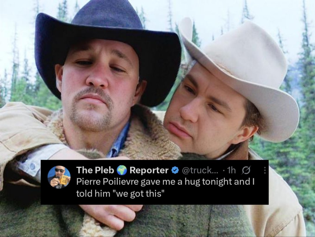 Danielle Smith (Parody) (@abdanielsmith) on Twitter photo I just figured out why Canadians haven't heard anything from <a href="/PierrePoilievre/">Pierre Poilievre</a> and <a href="/truckdriverpleb/">The Pleb 🌍 Reporter</a>. 😱
#cdnpoli #Election2025 #CanadaVotes I just figured out why Canadians haven't heard anything from <a href="/PierrePoilievre/">Pierre Poilievre</a> and <a href="/truckdriverpleb/">The Pleb 🌍 Reporter</a>. 😱
#cdnpoli #Election2025 #CanadaVotes