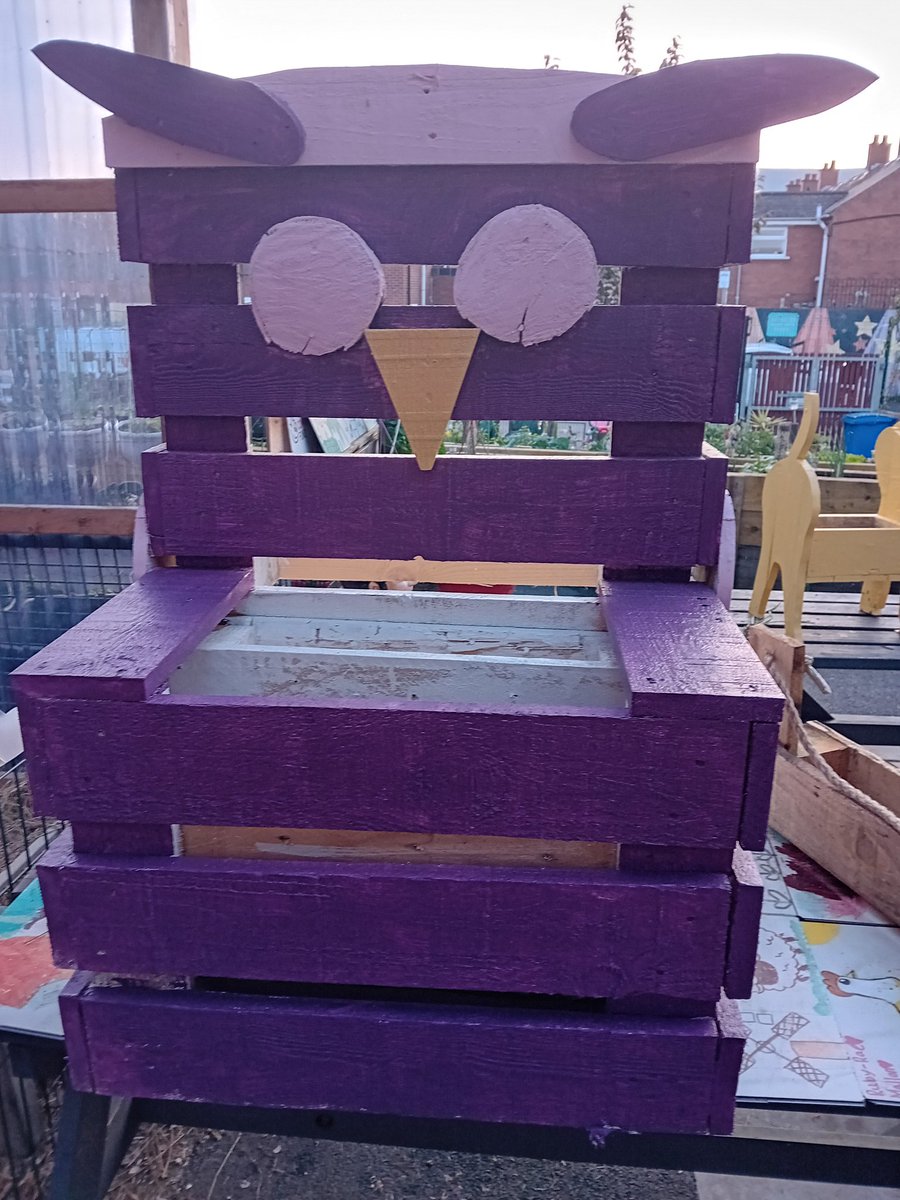 Lovely colourful planters made by our dedicated volunteers, All tastes catered for including <a href="/cliftonvillefc/">Cliftonville FC</a> planter with red and white flowers in time for the cup final. U Reds.