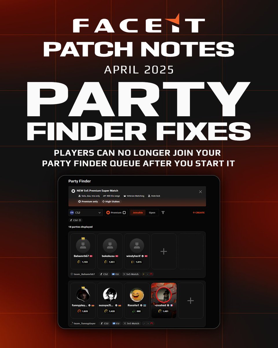 FACEIT tweet media
