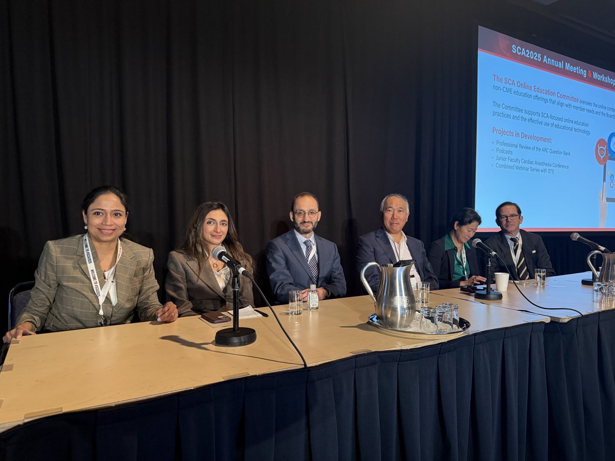 Samhati Mondal MBBS, MD, MS, FASE (@mondalsamhati) on Twitter photo How to create a QI program that sticks! Incredible panel with true experts and leaders from the field!
<a href="/AmandaRhee/">Amanda Gagnebin</a> <a href="/KenTanaka/">K Tanaka</a> @MiklosKertai <a href="/JakeAbernathy/">Jake Abernathy</a> @LidaShaygan
#SCA2025 How to create a QI program that sticks! Incredible panel with true experts and leaders from the field!
<a href="/AmandaRhee/">Amanda Gagnebin</a> <a href="/KenTanaka/">K Tanaka</a> @MiklosKertai <a href="/JakeAbernathy/">Jake Abernathy</a> @LidaShaygan
#SCA2025
