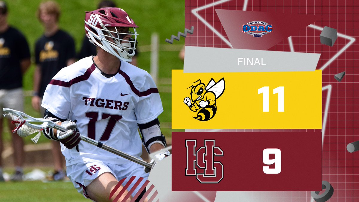 H-SC Athletics (@hscathletics) on Twitter photo FINAL | <a href="/HSCLacrosse/">Hampden-Sydney Lacrosse</a> falls to Randolph-Macon 11-9. Patrick Hanes led the Tigers with three goals, and Broder Conley added two. Campion White and Tyler Steele had a goal and an assist. Davis Mack had two assists. Will Palmer made 11 saves in net. #RollTigers🐅#ODAC #d3lax FINAL | <a href="/HSCLacrosse/">Hampden-Sydney Lacrosse</a> falls to Randolph-Macon 11-9. Patrick Hanes led the Tigers with three goals, and Broder Conley added two. Campion White and Tyler Steele had a goal and an assist. Davis Mack had two assists. Will Palmer made 11 saves in net. #RollTigers🐅#ODAC #d3lax