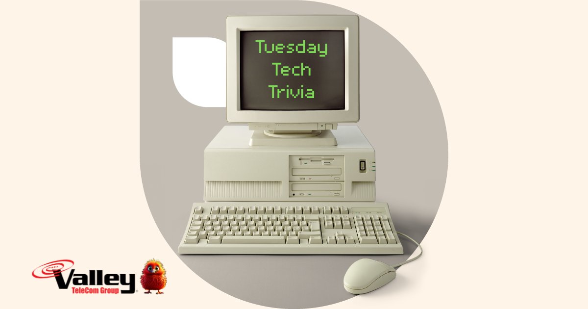 Valley_TeleCom's tweet image. Trivia Time! What was the maximum internet speed in 1995? Drop your guess in the comments! ⬇️
#TuesdayTechTrivia #InternetEvolution #DidYouKnow #ZoomerSays