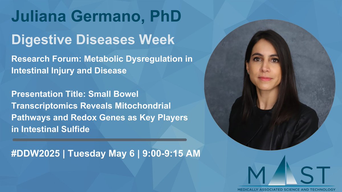 MAST Research Program (@mastprogram) on Twitter photo 🚨 #DDW2025 is right around the corner and Day 4 is exactly one week away! 🚨
We’ll be ending the conference off in the best way…Here’s a sneak peek at what next Tuesday is shaping up to look like for MAST 👇👇
Who else is counting down the days?! ⏳<a href="/DDWMeeting/">Digestive Disease Week</a> #BeGutsy 🚨 #DDW2025 is right around the corner and Day 4 is exactly one week away! 🚨
We’ll be ending the conference off in the best way…Here’s a sneak peek at what next Tuesday is shaping up to look like for MAST 👇👇
Who else is counting down the days?! ⏳<a href="/DDWMeeting/">Digestive Disease Week</a> #BeGutsy