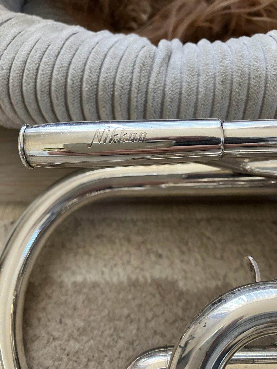 KinichiFurukawa's tweet photo. ボチボチと🎺🎵の音出し😃
実際はコルネットさんです(๑˃̵ᴗ˂̵)
#cornet #nikkan #nikkancornet #nikkancornetycr733s #ycr733s https://t.co/dKW9u0Ml5E