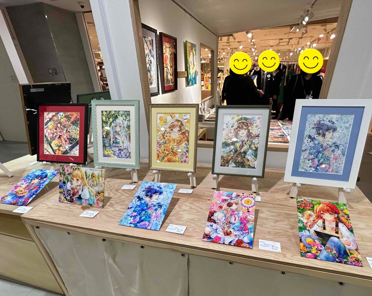 ゆゆはる個展「Garden」本日開催はじまります。‼️💐
4/30㈬ →5/6 ㈫（5/6日㈫は午後4時まで）
阪急うめだ本店10階『うめだスーク』中央街区１番小屋
🌸サイン会　5月4日(日)開催‼️）🌸
🎀お申込（本日4/30午後８時まで）🎀reserve.hankyu-hanshin-dept.co.jp/events/detail/…