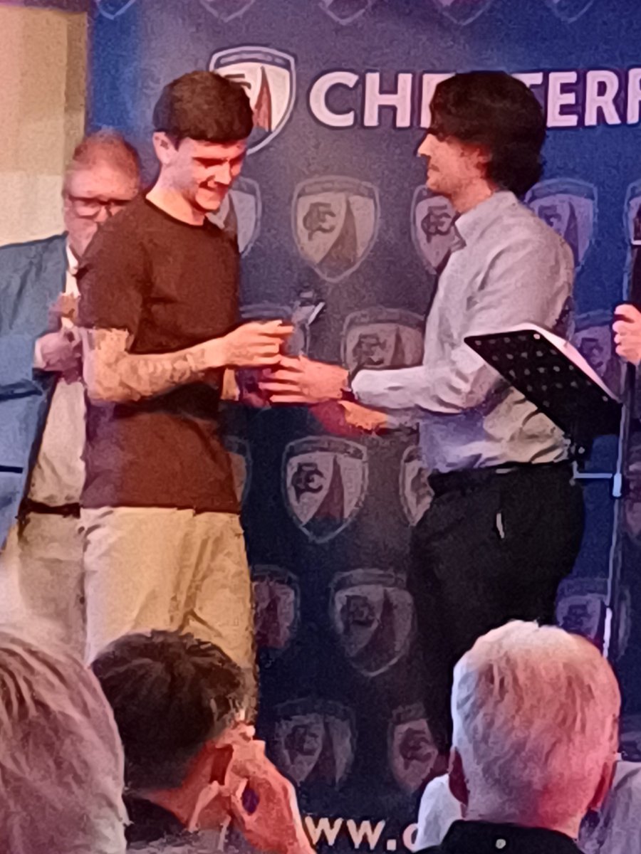 <a href="/hazdents/">H</a> presenting the Goal of the Season Award <a href="/ChesterfieldFC/">Chesterfield FC</a> End of Season Awards