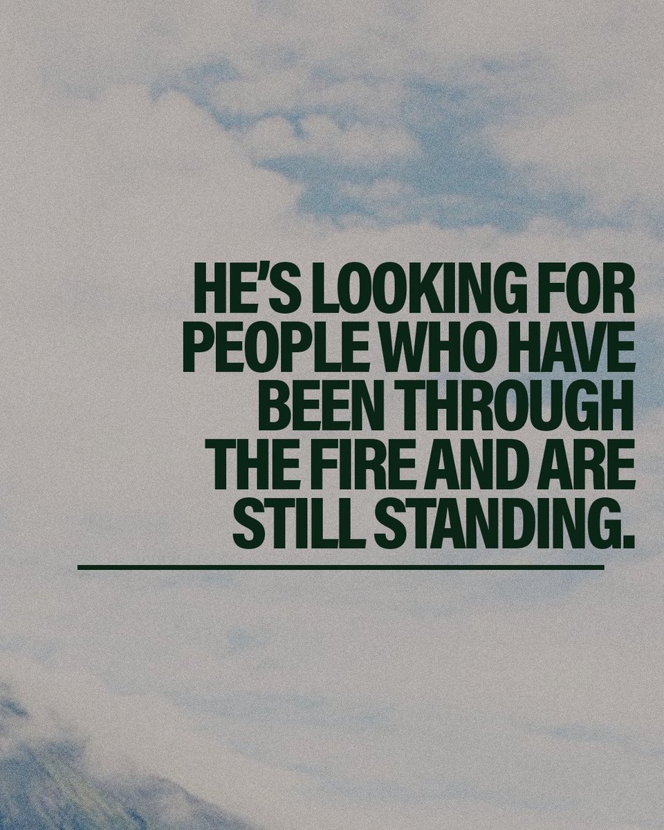 You don’t have to have it all together. You just have to be willing to keep standing through the fire. God does His best work with those who refuse to give up. 🙌🏼