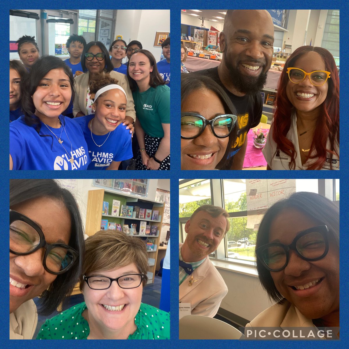 Thank you Dr. Herman Mizell and Langston Hughes Middle School for hosting the AVID Principals Collaborative today! We learned so much from one another!