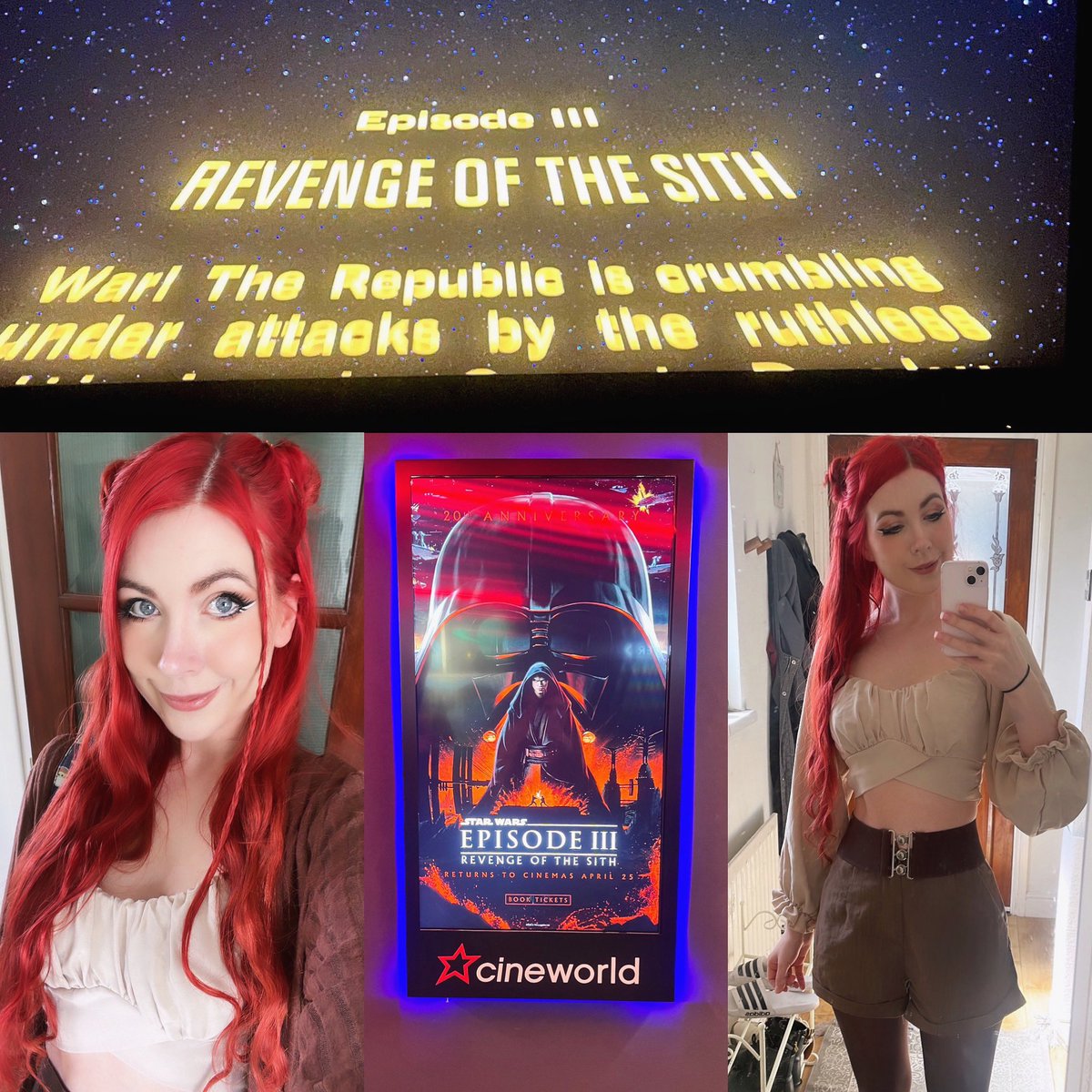 *screams n makes lightsaber noises*
Today was pretty fun 🙊