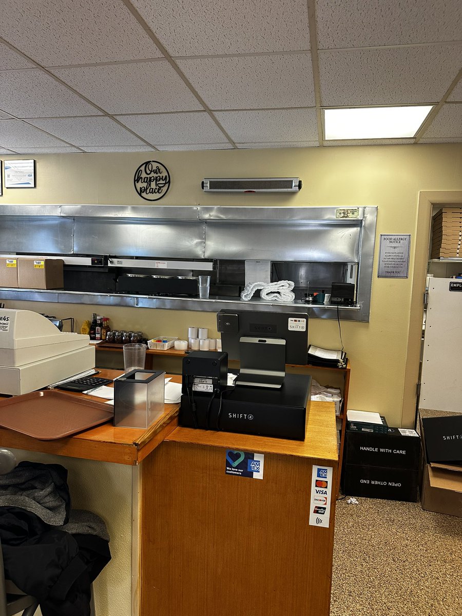 Happy Place Cafe has joined the <a href="/Shift4/">Shift4</a> team!  Just finished installing <a href="/SkyTabPOS/">SkyTab</a> in their comfy place in Horntown, VA!  Come and be a part of the family that is Happy Place Cafe! 
#TeamFOUR #SkyTab