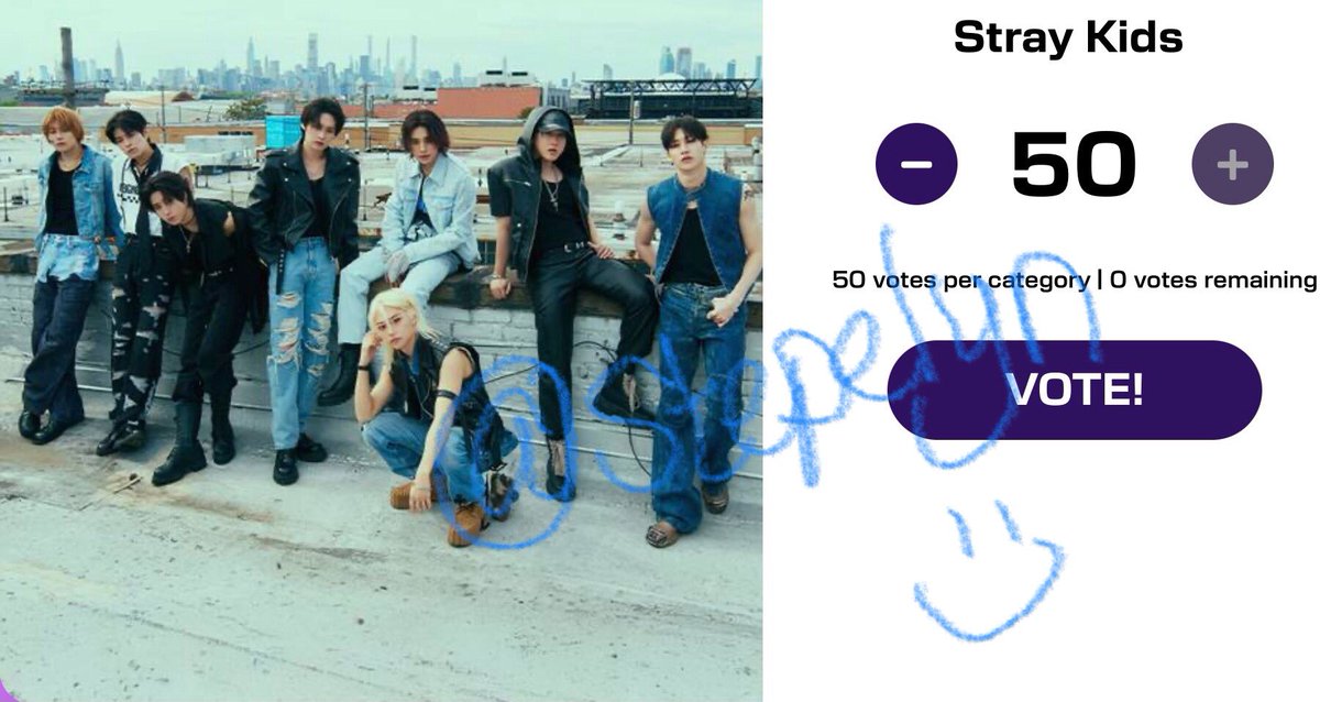 stepelyn's tweet photo. It’s #TurboTuesday! Have you voted today in the #AMAs?
I’m voting #StrayKids for #KpopFavoriteArtist, #ArcaneSeason2 for #FavoriteSoundtrack, & #YoungMiko for #FavoriteFemaleLatinArtist!
And stream with the DJs @STAYonAIR2503 while you’re at it!
https://t.co/Oonql9Q1H6 https://t.co/Z3fknYg8EQ