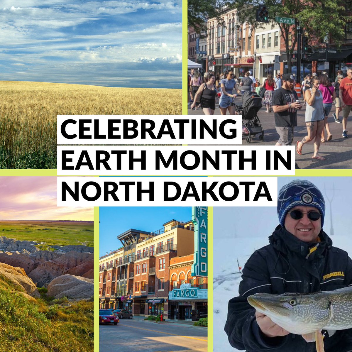 NDCleanCities's tweet photo. 🌎 April was Earth Month in North Dakota: a time to recognize the value of our state’s natural landscapes, support local conservation efforts, and encourage practical steps that protect the resources we depend on every day.

Watch our new video: https://t.co/dHhxDcG0bV https://t.co/8CacYvvns9