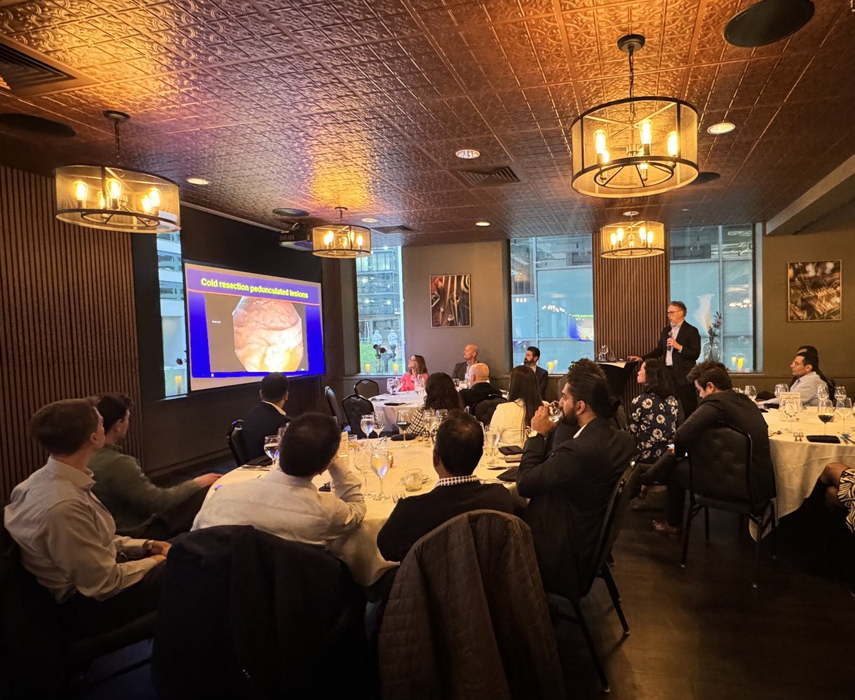 Rush_GI's tweet image. Excellent “Evening with the Experts” last Thursday hosted by @RushMedical! Great talk and case discussion by expert endoscopist @Rex_colonoscopy from @IUGastro- high yield for those in any level of practice!
@CookMedical @I_Waxman_AHC @ChrisChapmanMD @NealMehtaMD @ASGEendoscopy