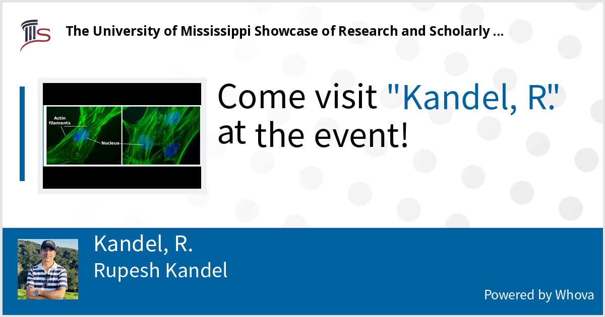 alex2np's tweet photo. Come check out our Posters &amp; Spotlights at The University of Mississippi Showcase of Research and Scholarly Activity 2025.  - via #Whova event app https://t.co/pNSOf1e3Gg