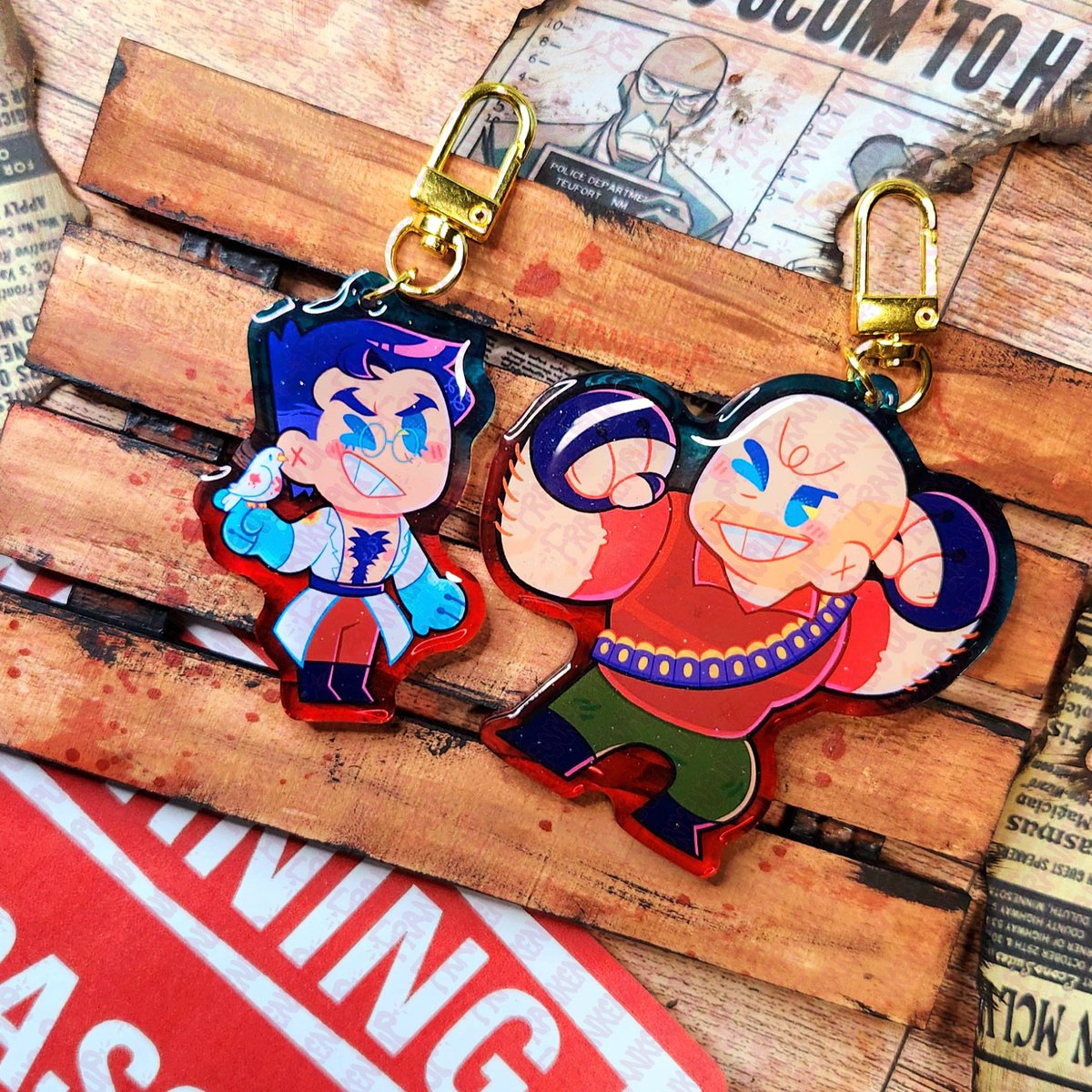 Franken_Pup's tweet image. The TF2 brain rot is still kicking, and managed to get these in just in time! (APPRECIATE THE MINI PROPS I MADEEEE!!)
.
#teamfortress2 #tf2 #keychains #charms #acryliccharm #tf2medic #heavymedic