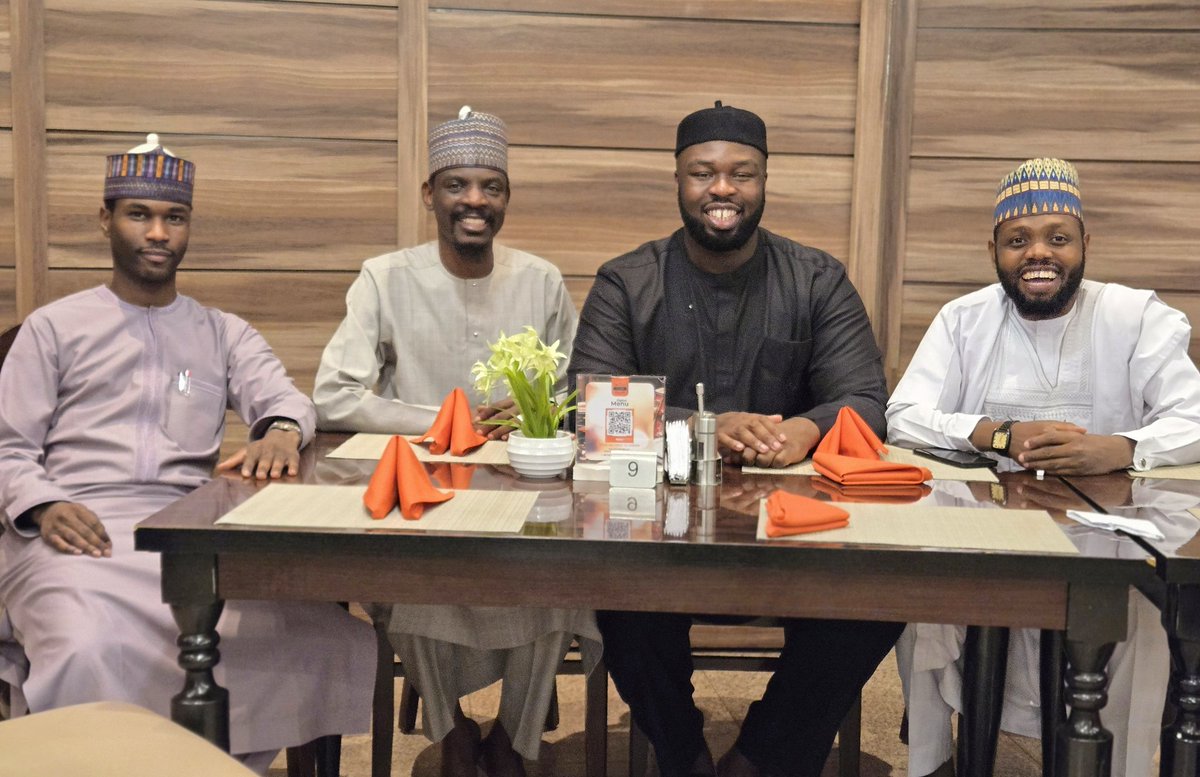 It was so good to have spent some quality time with my brothers, Imam Mustapha Briggs, Mahdi Isa Mai Rigar Fata and Ahmad Ghali Umar Na'abba. Indeed, a night filled with knowledge, insight and brotherhood.