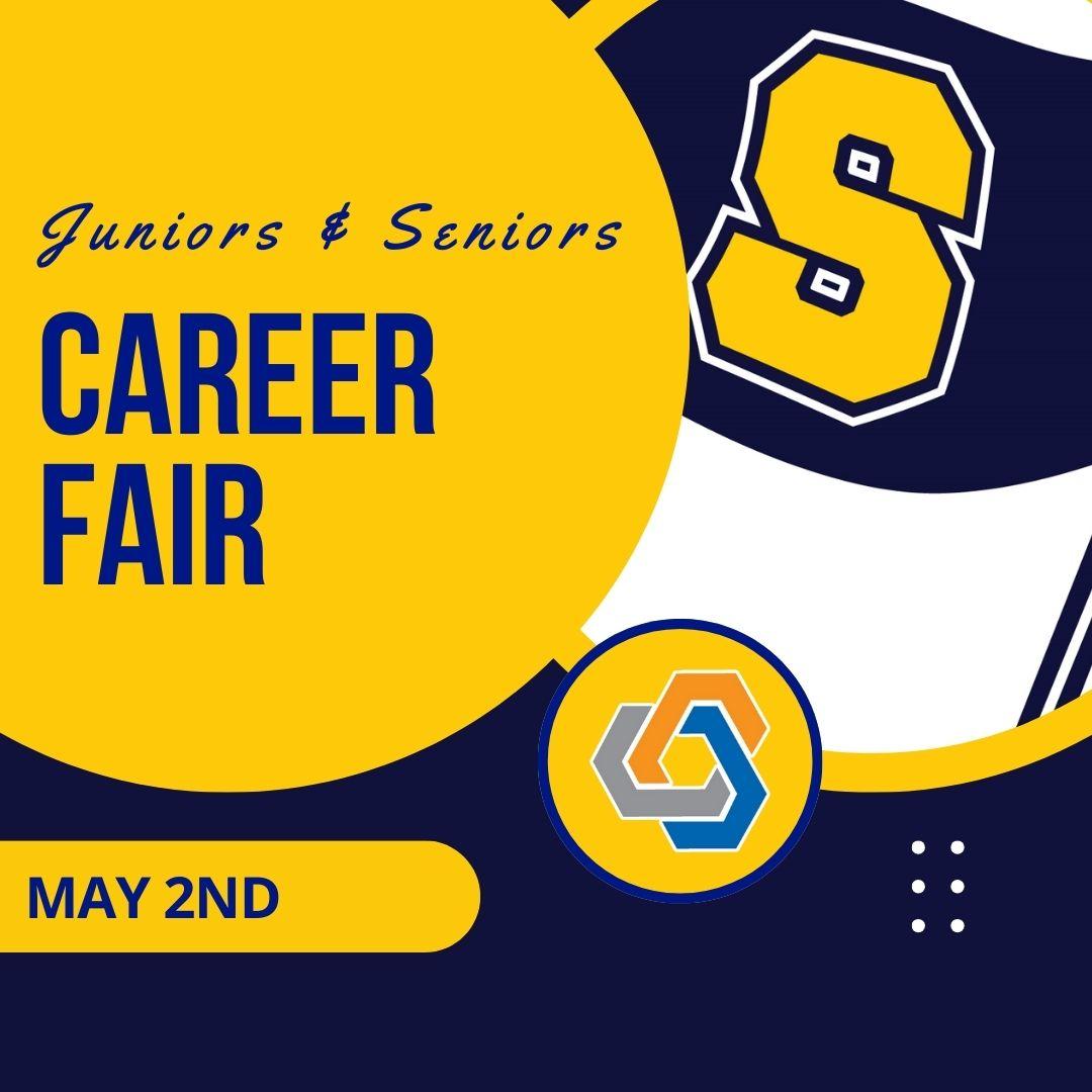 On Friday, May 2nd all Juniors and Seniors will be attending a Career Fair at New Castle High School sponsored by the Henry County Chamber of Commerce. Students will miss 1st-4th periods and will return in time for lunch. If you have any questions, please