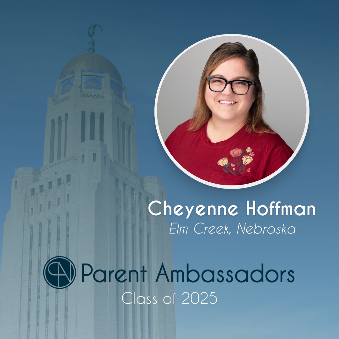 Meet Cheyenne Hoffman - a foster mom, advocate, and a member of the #ParentAmbassador Class of 2025! 💙 She’s passionate about increasing access to quality early learning centers, growing as an advocate, and building strong connections with others!

🔗 nebraskaearly.org/announcing-par…