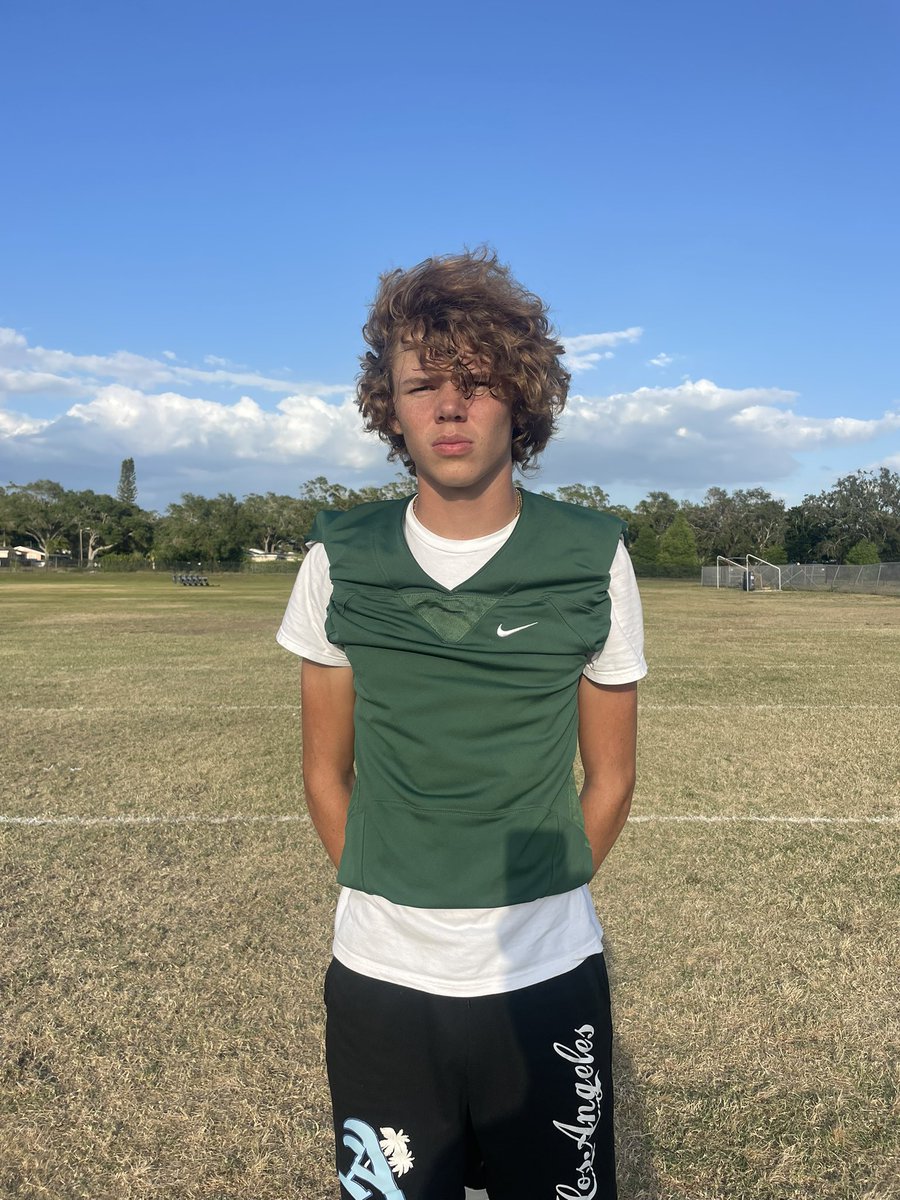 Andy Villamarzo (@andy_villamarzo) on Twitter photo C/O 2027 6-foot-5 quarterback <a href="/Noahwqb/">Noah Walstad 2027 6’5 175</a> is in line to be <a href="/BCPirates1/">Boca Ciega Football</a> starter this fall. Walstad played at Dunedin last season and <a href="/CoachSmarwt/">Kelvin Smarwt Sr</a> has high expectations for his rising junior QB. C/O 2027 6-foot-5 quarterback <a href="/Noahwqb/">Noah Walstad 2027 6’5 175</a> is in line to be <a href="/BCPirates1/">Boca Ciega Football</a> starter this fall. Walstad played at Dunedin last season and <a href="/CoachSmarwt/">Kelvin Smarwt Sr</a> has high expectations for his rising junior QB.