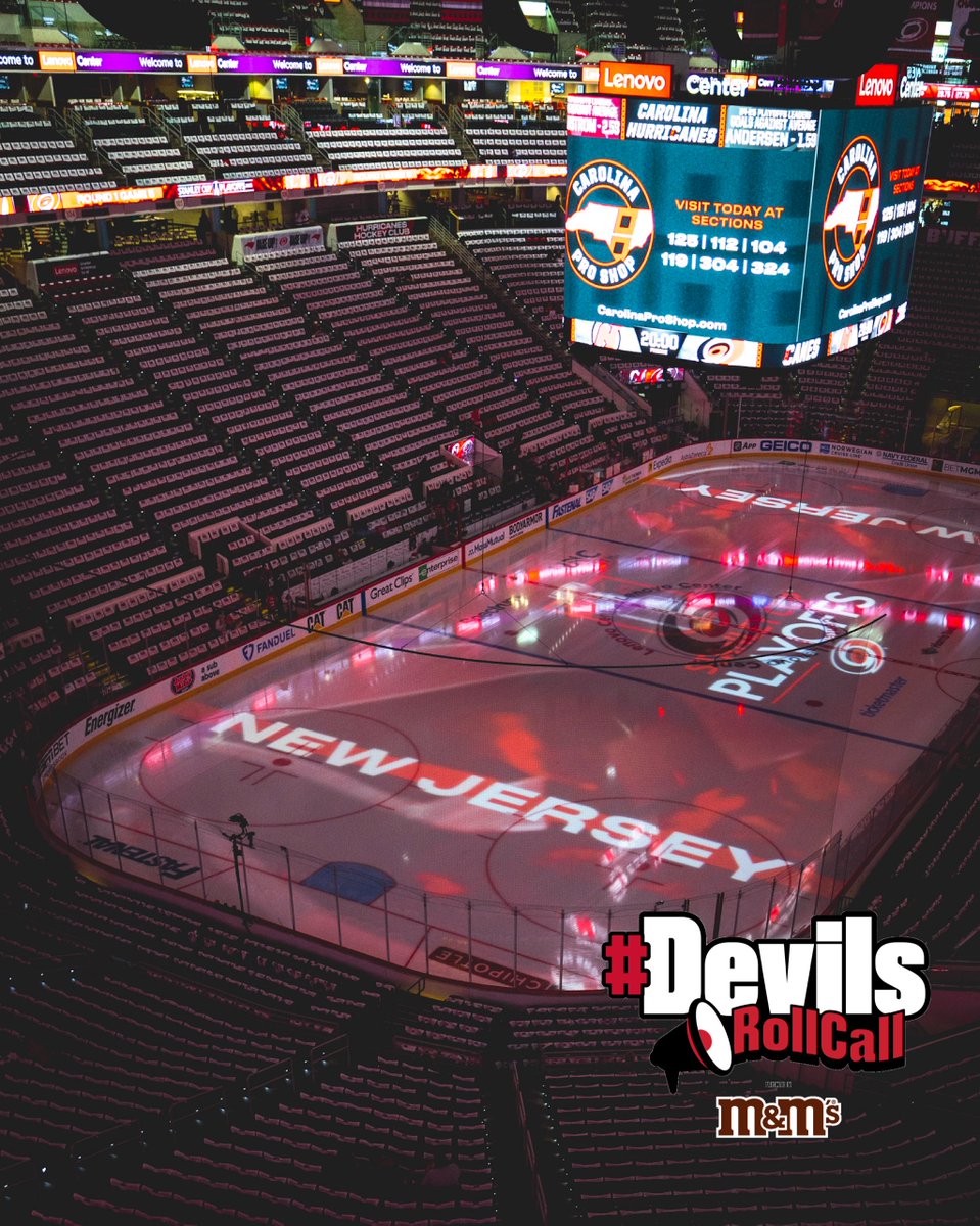 NJDevils's tweet photo. Ready to rally.
Tweet at us using #DevilsRollCall presented by @mmschocolate. https://t.co/U0qtliPkjA