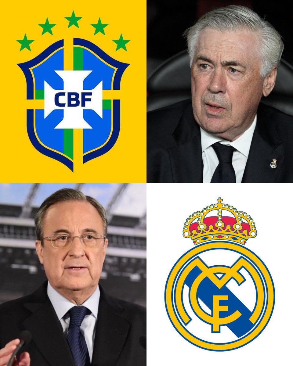 InvictosSomos's tweet photo. ¡¡ÚLTIMA HORA!! ¡¡ATENCIÓN!! Según Globo Esporte, Carlo Ancelotti NO será el entrenador de la Selección de Brasil. La CBF tenía un principio de acuerdo con el legendario entrenador italiano, pero todo se cayó por la postura del Real Madrid. Debido a que sabían que Carletto tenía su futuro encaminado hacia el scratch, la directiva del Rey de Europa no aceptó pagar la indemnización por la destitución del míster italiano (querían liberarlo sin pagar el año de salario que le queda de contrato). En Brasil ya dan por terminada esta historia. Ahora mismo, el favorito para asumir la dirección técnica de Brasil es JORGE JESUS.
