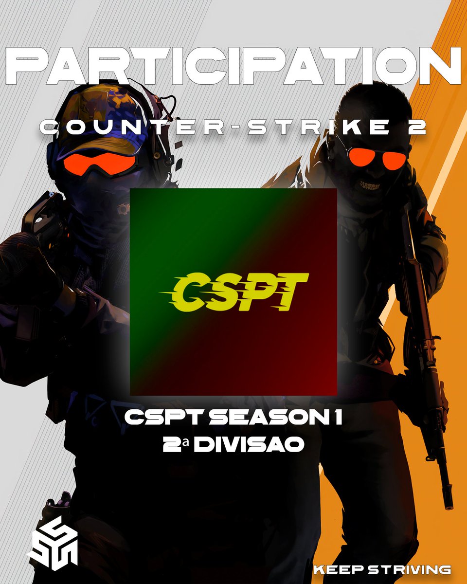 str1veesports's tweet photo. Nova etapa, mesma ambição.
Estamos na CSPT Season 1 - 2ª Divisão e já demos o tiro de partida com o 1.º jogo!
Seguimos também na ESEA S52.
O foco é o mesmo: competir, evoluir e vencer.
𝐊𝐞𝐞𝐩 𝐒𝐭𝐫𝟏𝐯𝐢𝐧𝐠
#keepstr1ving #cs2 #cspt #esea #esports #str1veesports https://t.co/9IdbsqAFwO