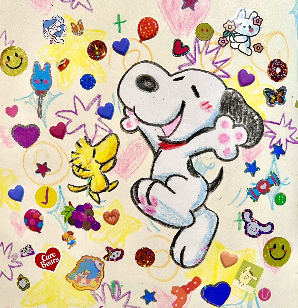 Snoopy and Woodstock!