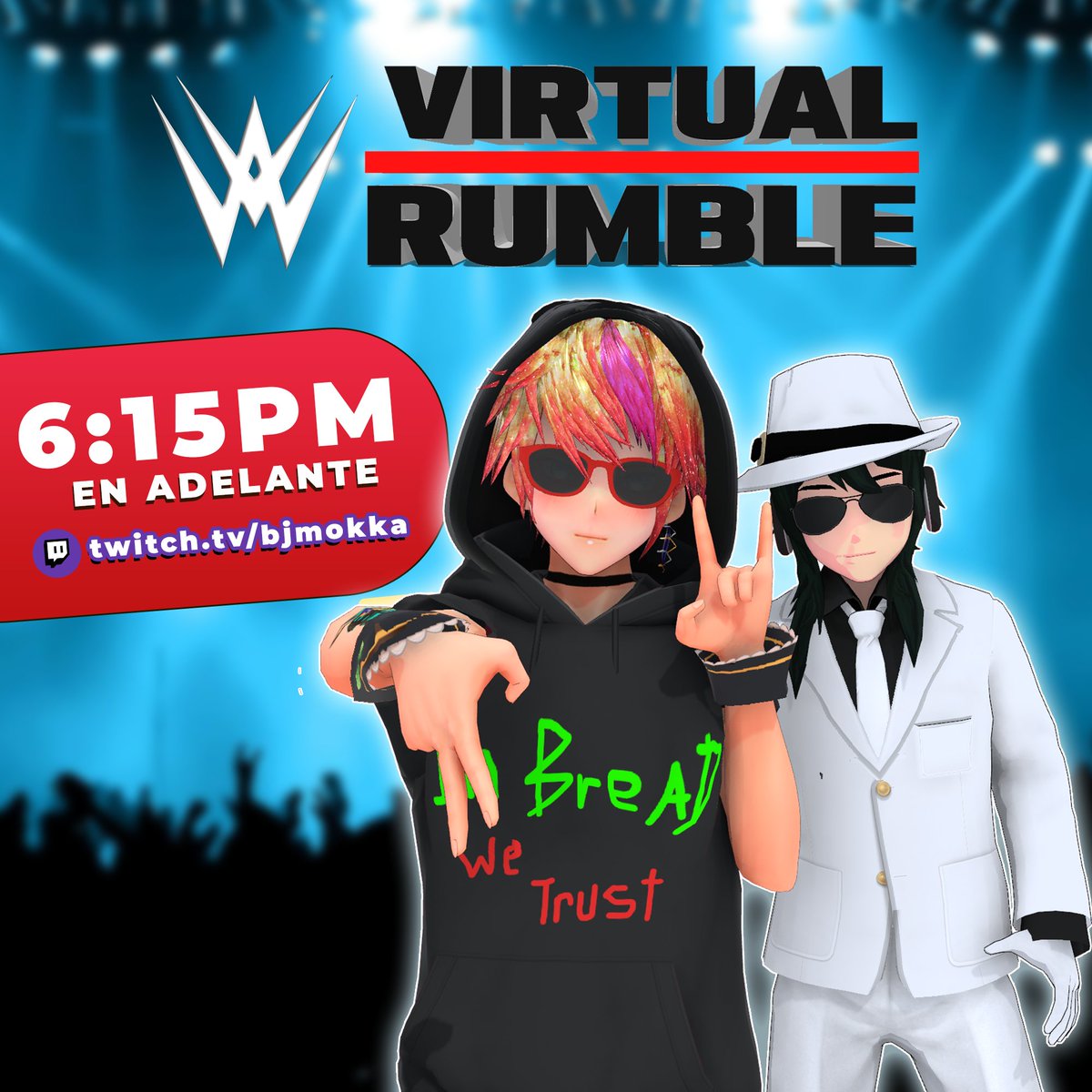 ALL VTUBERS WRESTLING - (Postulaciones Abiertas) tweet media