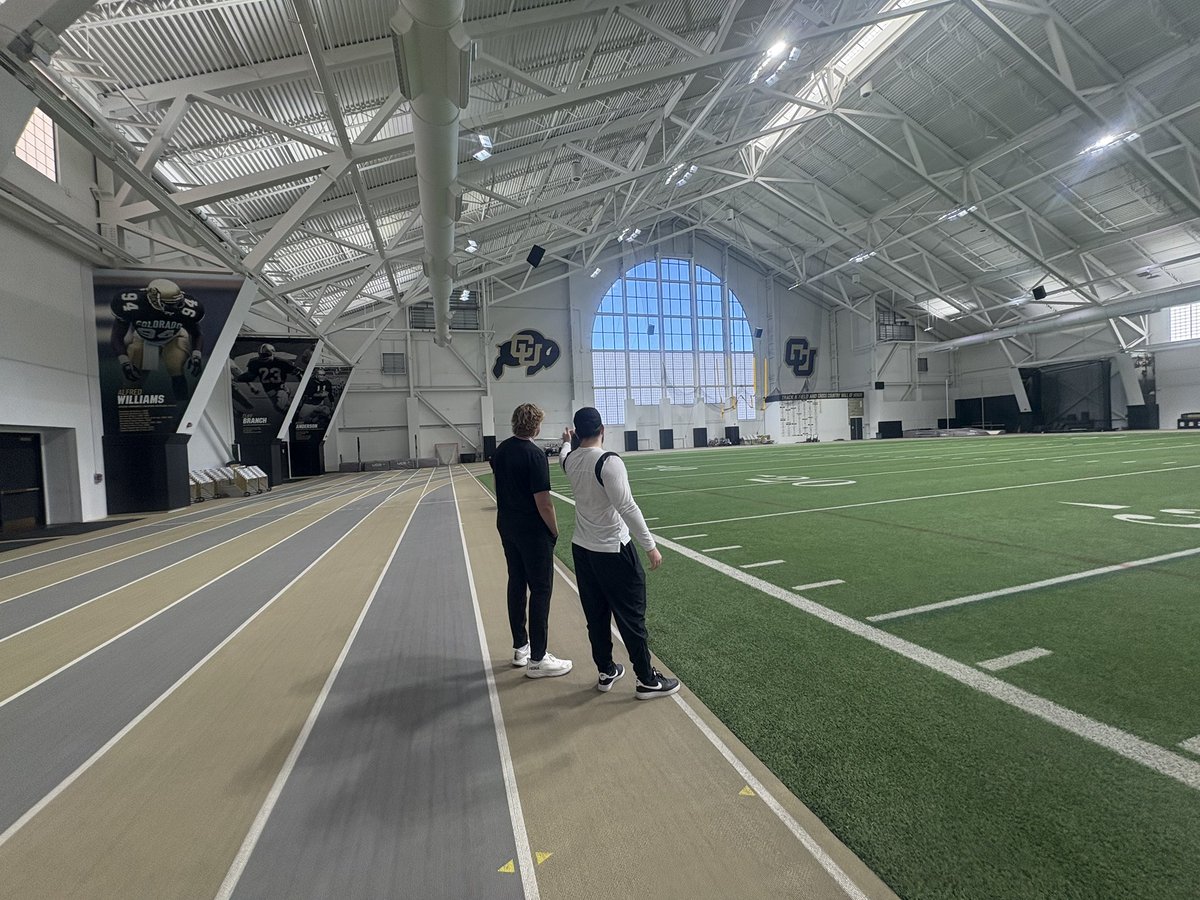 Luke_whiting1's tweet image. Had a great time in Boulder today. Thanks @CoachPollockCU for having me out. 
Sko Buffs!!!