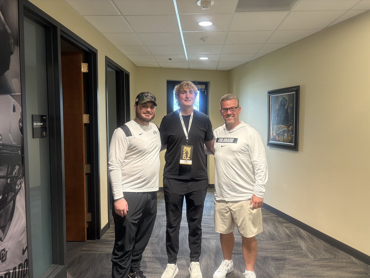 Luke_whiting1's tweet image. Had a great time in Boulder today. Thanks @CoachPollockCU for having me out. 
Sko Buffs!!!