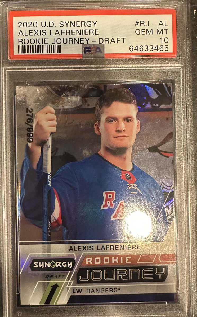 SchneidsShuttle's tweet photo. 🚨 FREE GIVEAWAY 🚨 

Gem Mint 10 Alexis Lafrenière Rookie Card

Enter for a chance to win. Winner announced at the end of Round 1 

Comment
Like
RT

Must be following me to win 

#NYR  #HockeyTwitter #StanleyCupPlayoffs https://t.co/fscQzofTYL
