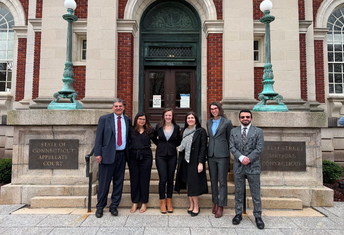 CTLegal's tweet image. On April 15, 2025, Jane Kelleher, Managing Attorney of CLS Housing Unit, argued a housing appeal at the Connecticut Appellate Court.  Jane was thoughtful and well prepared.  She did a fantastic job arguing to preserve the judgment in favor of our client.