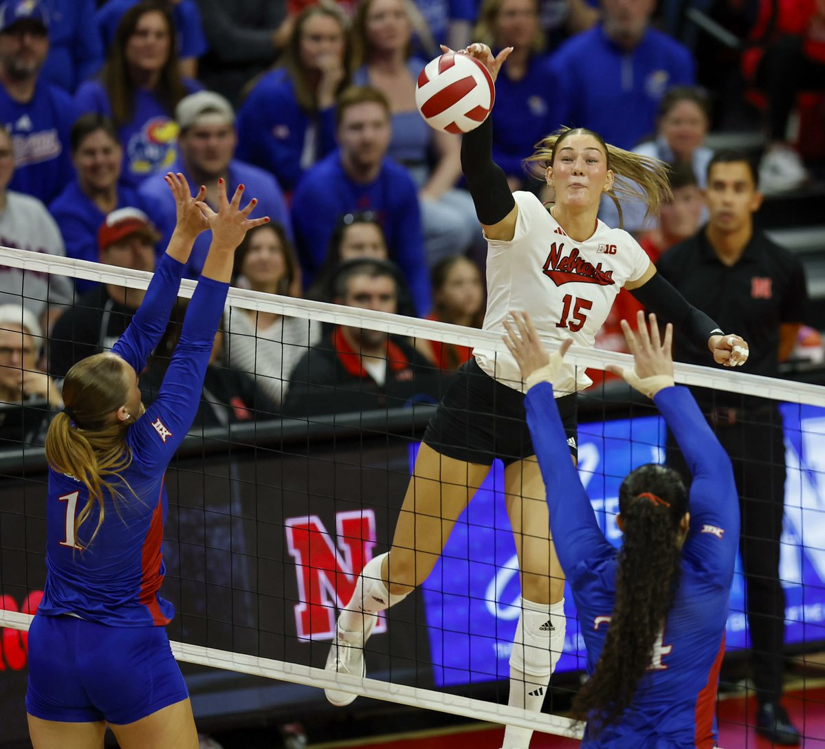 Nebraska's spring match against Kansas had 225,000 viewers on BTN