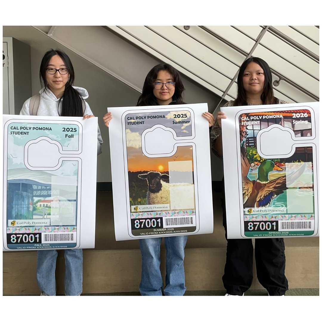 CPP_PTS's tweet image. 🎉 Drumroll please! 🎉 We're excited to announce the winners of our Parking Permit Design Contest! Congrats to the 3 winners for their outstanding designs. We want to thank everyone who participated and made this contest a success. Your hard work and creativity are appreciated.