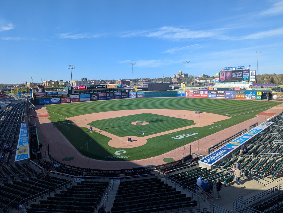 Despite being on baby watch, I have made it to Principal Park to call a few innings with <a href="/nchaunceywolf/">Noah Wolf</a> tonight as Cade Horton and the <a href="/IowaCubs/">Iowa Cubs</a> take on the Buffalo Bisons at 6:38 p.m.