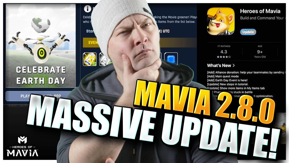 0xGroth.eth | Blu Ocean Crypto (@nathan_pay) on Twitter photo In today's episode, we discuss <a href="/MaviaGame/">Heroes of Mavia</a>'s massive new update (2.8.0). 🔥 The new Earth Day event has arrived, bringing multiple sources of resources as rewards for cleaning up the trash around our base. Many bugs have also been fixed. 💯
💠
youtube.com/watch?v=2JzyIt… In today's episode, we discuss <a href="/MaviaGame/">Heroes of Mavia</a>'s massive new update (2.8.0). 🔥 The new Earth Day event has arrived, bringing multiple sources of resources as rewards for cleaning up the trash around our base. Many bugs have also been fixed. 💯
💠
youtube.com/watch?v=2JzyIt…