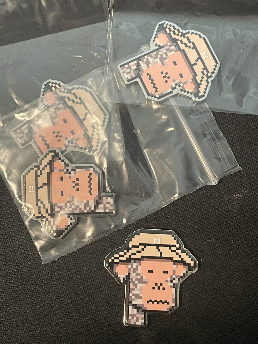 My new Hedera Monkey 🐒 ball marker ⛳️ 🔥 

<a href="/HMNKYs/">Hedera Monkeys</a>