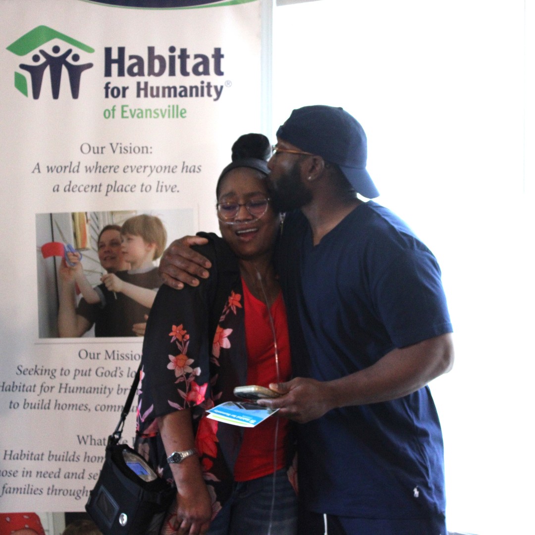 Welcome home, Cherrika! We celebrated a new chapter for Cherrika, a place to grow, dream, and build lasting memories. This was made possible by her hard work, dedication, and her generous home sponsor, Liberty Federal Credit Union.