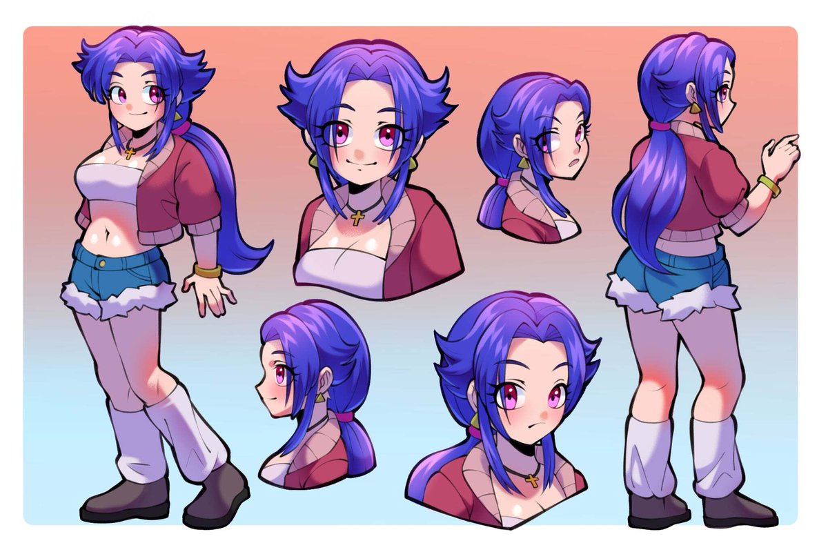Aoi's reference sheet was commissioned. She struck me as adorable and lovely. I sincerely appreciate the opportunity. 💞

#characterart #referencesheet #Commission #commissionart #commissionsopen #ArtistOnX #commissiondonefor #commissiondoneby