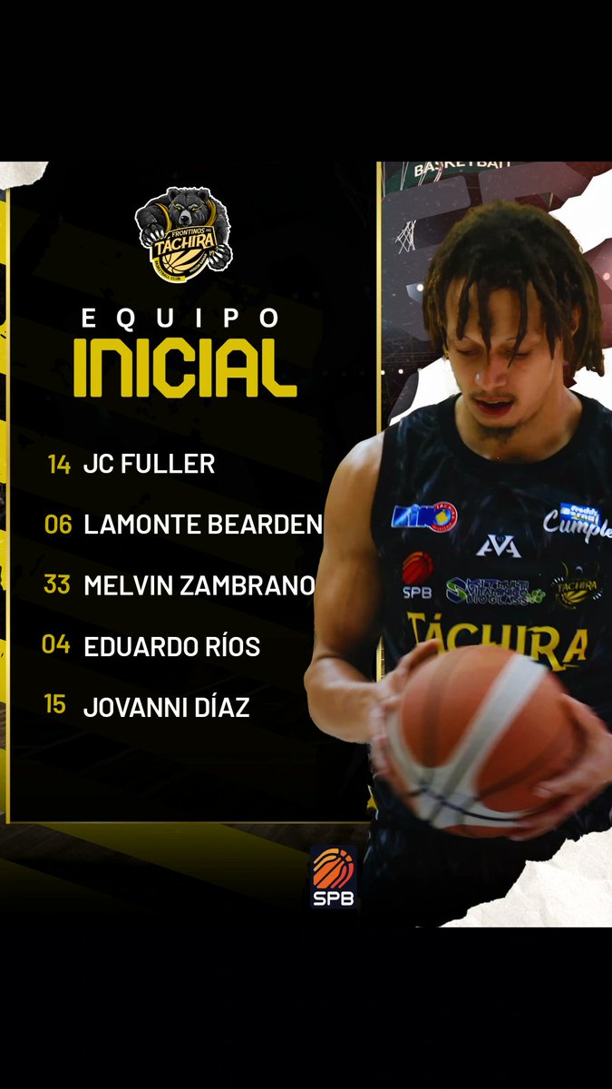 FRONTINOS BBC (@soyfrontino) on Twitter photo Nuestro equipo inicial para enfrentar a <a href="/trotamundosbbc/">Club del Fanatico</a> en el segundo de la serie en San Cristóbal.
#SOMOSFRONTINOS Nuestro equipo inicial para enfrentar a <a href="/trotamundosbbc/">Club del Fanatico</a> en el segundo de la serie en San Cristóbal.
#SOMOSFRONTINOS
