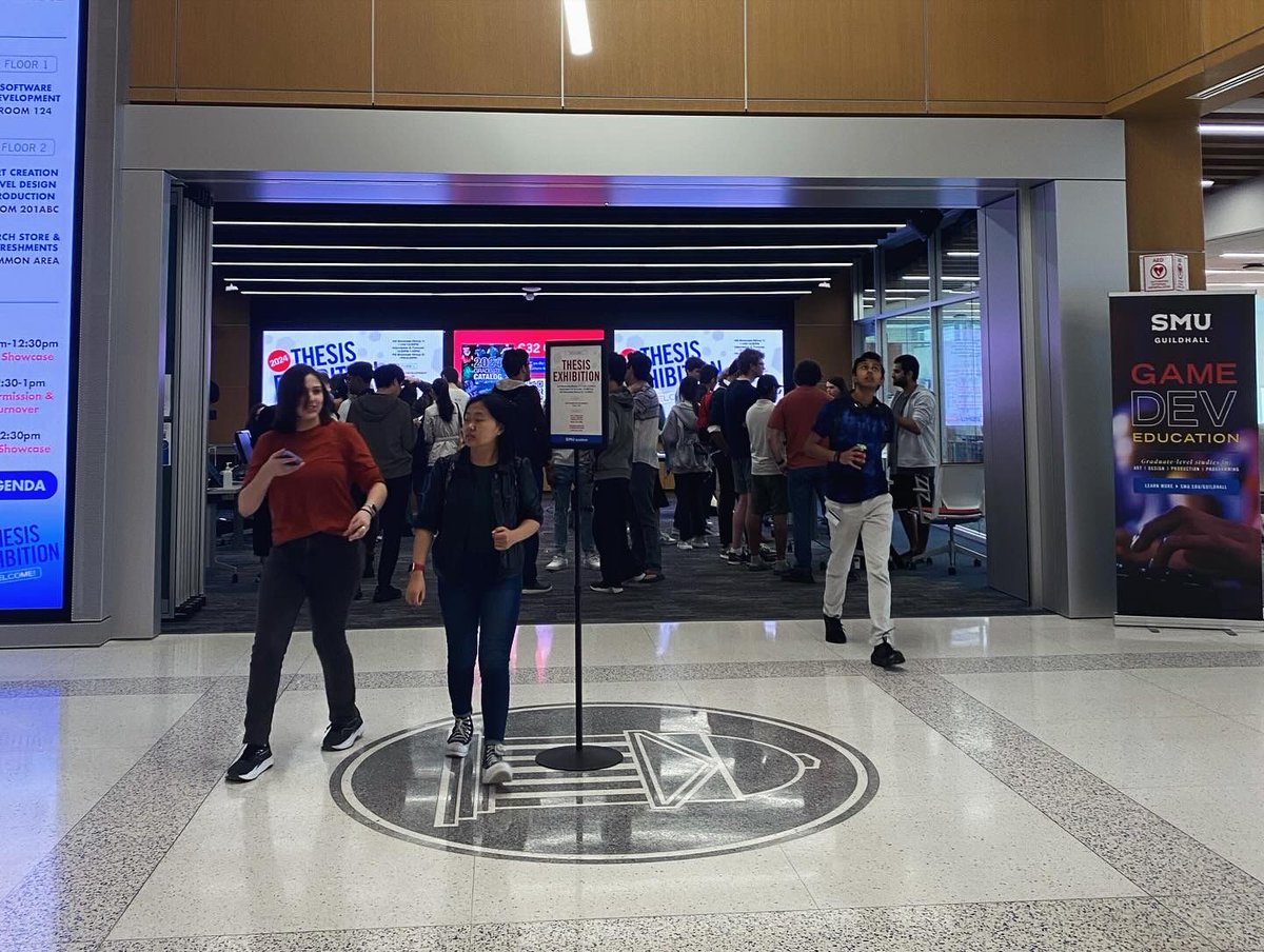 Our graduating <a href="/SMU/">SMU</a> Master's students will exhibit their Thesis work in game development on May 9th from 11am-2:30pm. Come see the inspiring work they've completed in game art, design, production, programming, applied technologies, and gamification. RSVP: conta.cc/4cIdQRD