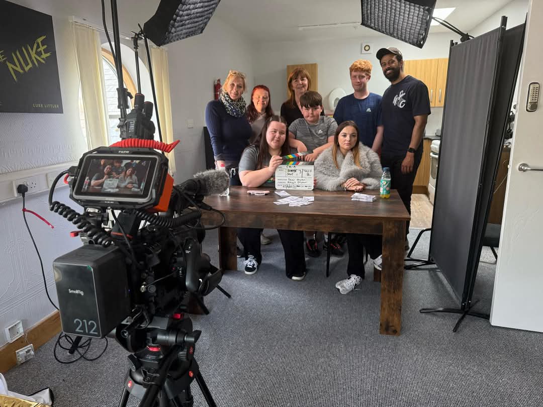 Filming with Caia Park Neets completed recently. 

Thank you to <a href="/lesley4wrexham/">Lesley Griffiths</a> who kindly popped into to see us. Congratulations to all our actors. You nailed it. 

Looking forward to seeing the film! 🎬 🙌