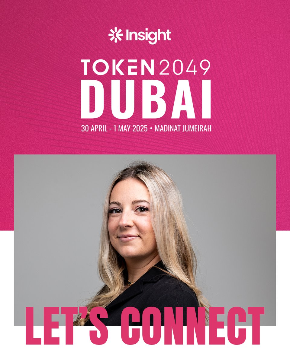 Our CMO <a href="/theblondebroker/">The Blonde Broker</a> is on the ground at Token2049 in Dubai this week. ✈️

If you're around and want to talk brands, growth, or good ideas, come say hey.