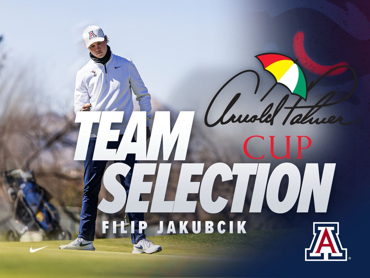 Congratulations, Filip Jakubcik!

Jakubcik has been named to Team International for the 2025 Arnold Palmer Cup🏆