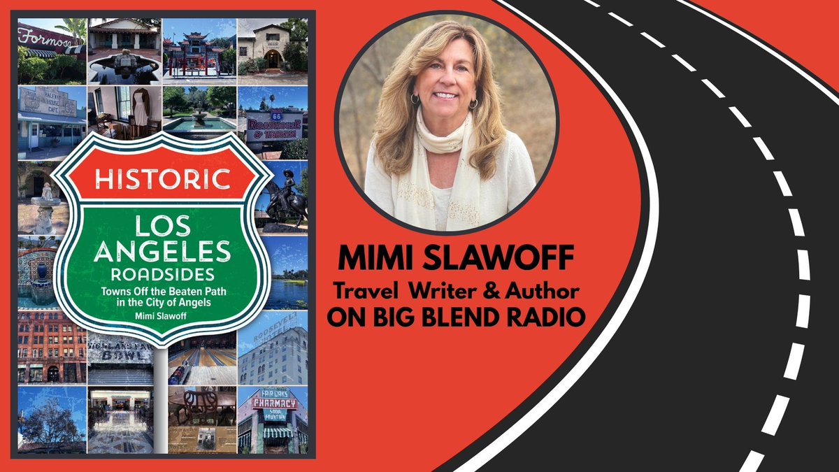 Big Blend Radio & Magazines (@bigblendmag) on Twitter photo Take a nostalgic road trip through LA w/ travel writer Mimi Slawoff <a href="/mimitravelz/">Mimi Slawoff</a> who discusses her favorite quirky & historic spots from her new book "Historic Los Angeles Roadsides" w/ <a href="/ReedyPress/">Reedy Press</a>. Episode: youtu.be/uKSCIuw0-0k?fe… #roadtrip #travelpodcast Take a nostalgic road trip through LA w/ travel writer Mimi Slawoff <a href="/mimitravelz/">Mimi Slawoff</a> who discusses her favorite quirky & historic spots from her new book "Historic Los Angeles Roadsides" w/ <a href="/ReedyPress/">Reedy Press</a>. Episode: youtu.be/uKSCIuw0-0k?fe… #roadtrip #travelpodcast